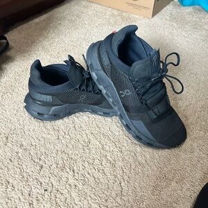 On Running Black Performance Sneakers size 8 Nova